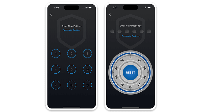 Multiple Lock Styles
